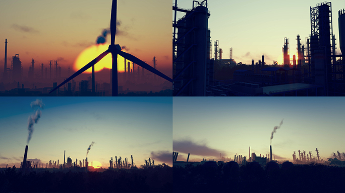风力发电石油化工烟囱热电厂炼化厂新能源