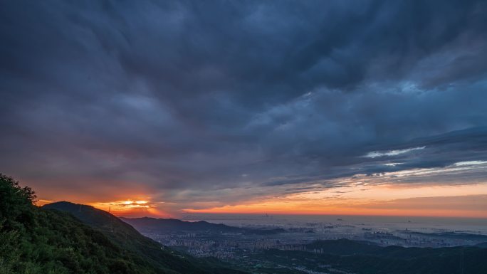 北京城市平流雾延时