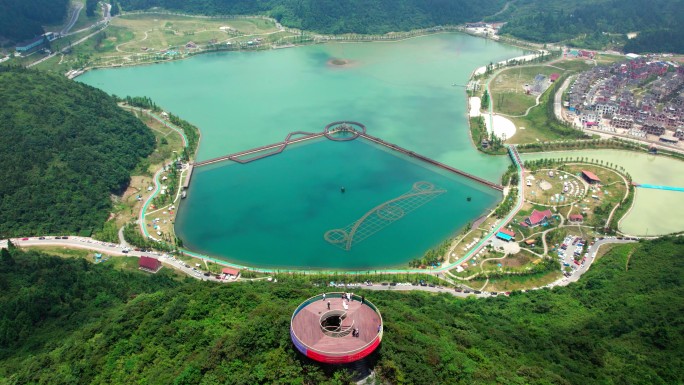 重庆丰都南天湖景区航拍