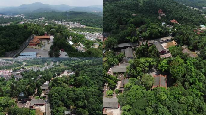 昆明安宁曹溪寺航拍