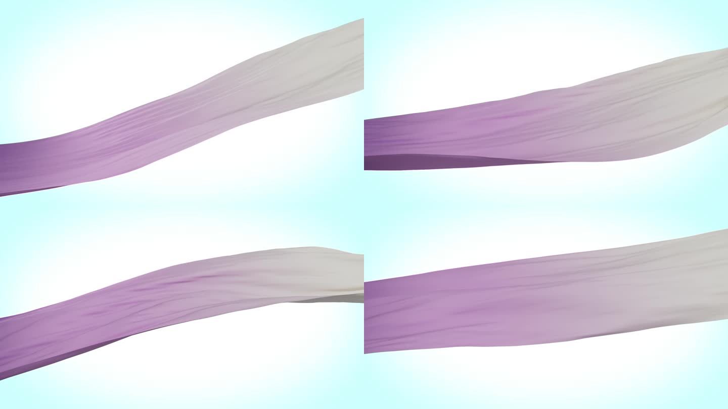 【布料飘动】紫色渐变角度2