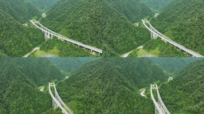 雅西高速公路雅安荥经龙苍沟泥巴山隧道入口