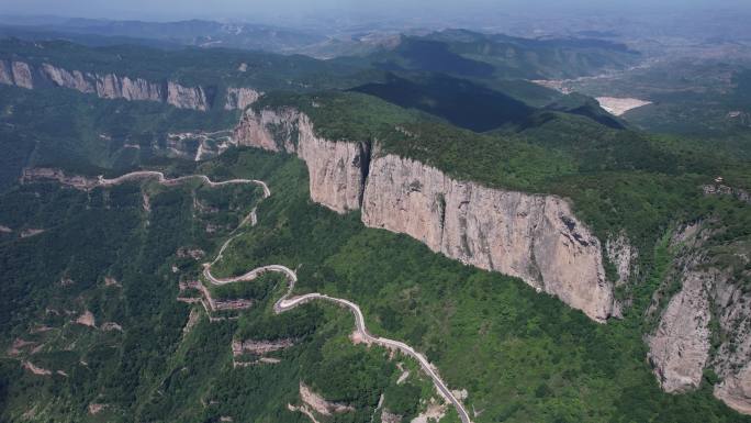 山西旅游4K航拍长治黎城板山太行风光7