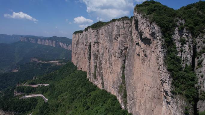 山西旅游4K航拍长治黎城板山太行风光3