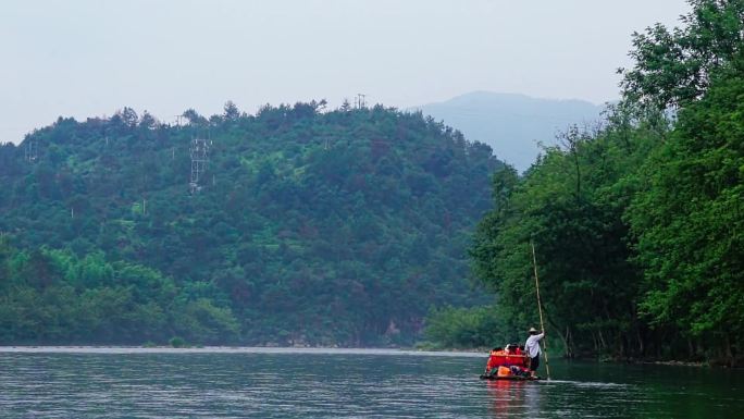 楠溪江竹筏漂流