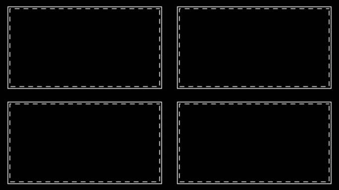 动态创意虚线框