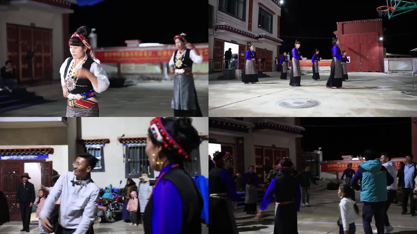藏族舞蹈、载歌载舞