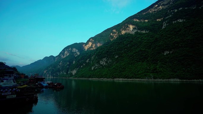 乌江上的延时美景