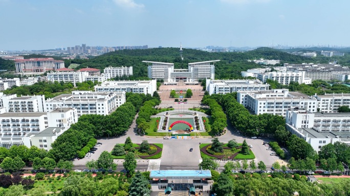 南京师范大学仙林航拍 南师大南京师范大学