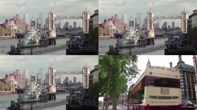 英国伦敦塔桥大本钟