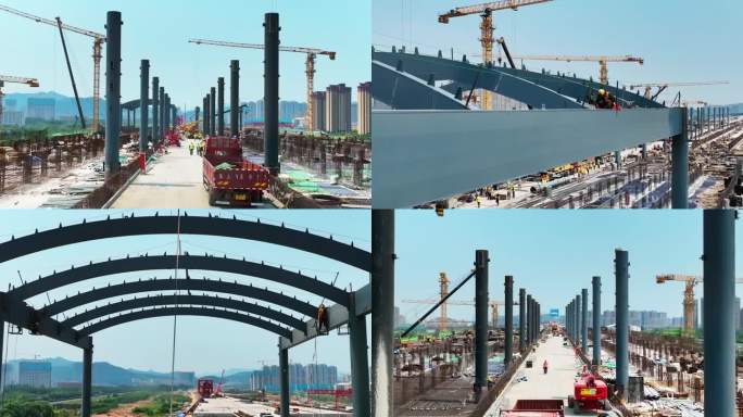 桥梁道路施工 工程 桩基础 拱形 结构