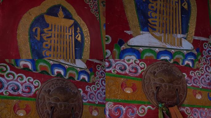 藏式寺庙的装饰