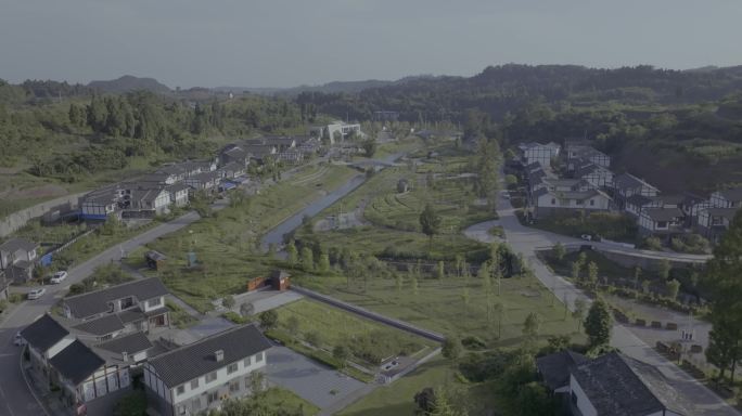 广安 新农村航拍