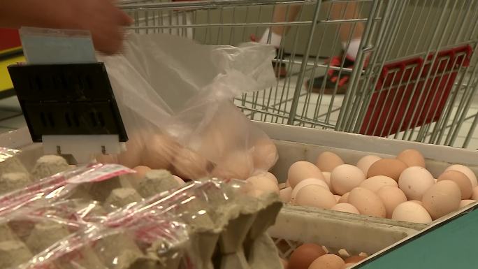 超市销售鸡蛋