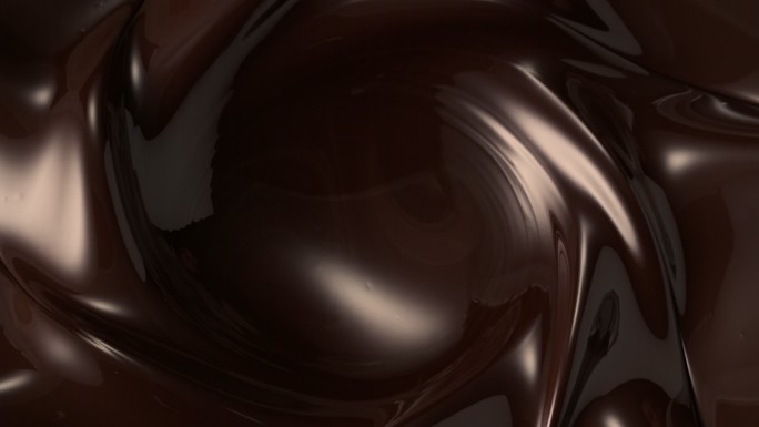 旋转巧克力背景浓香香醇抽象