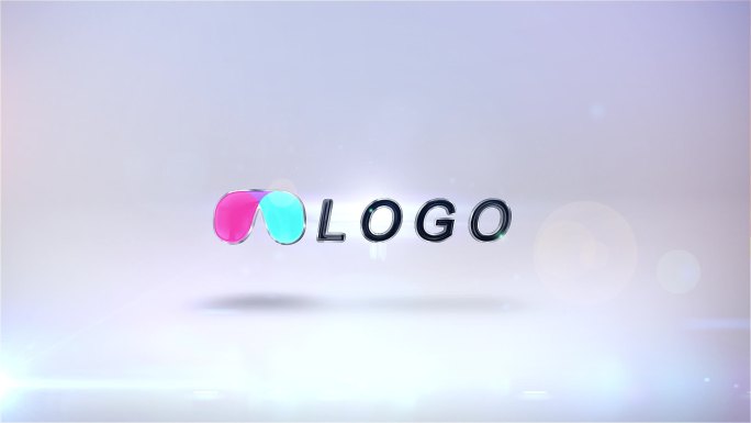 质感LOGO标题可替换动画8