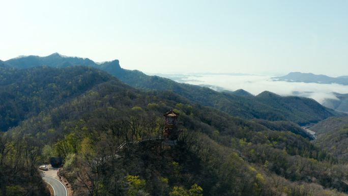 天女山 云海 山峦