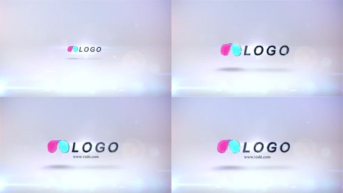 质感LOGO标题可替换动画7