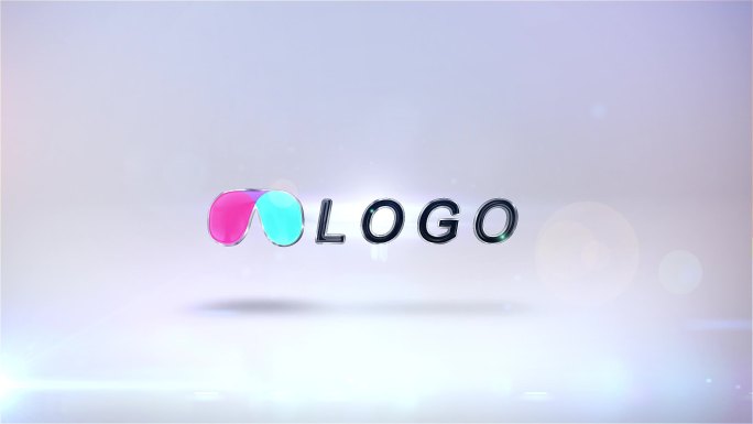 质感LOGO标题可替换动画10