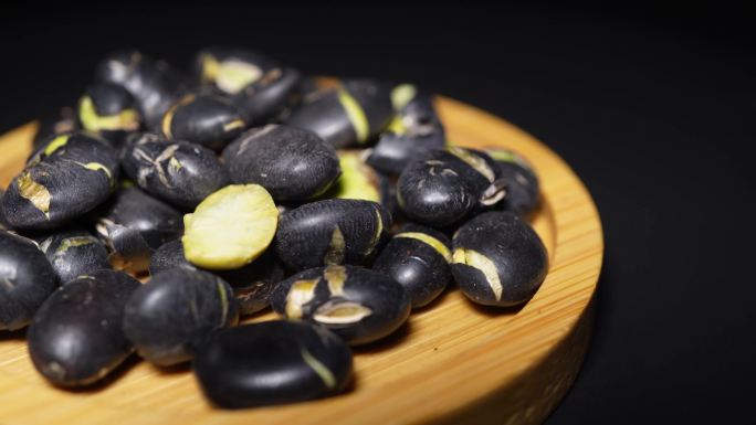 炒黑豆熟黑豆坚果零食农产品