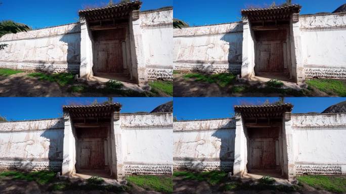 藏式民宅的大门