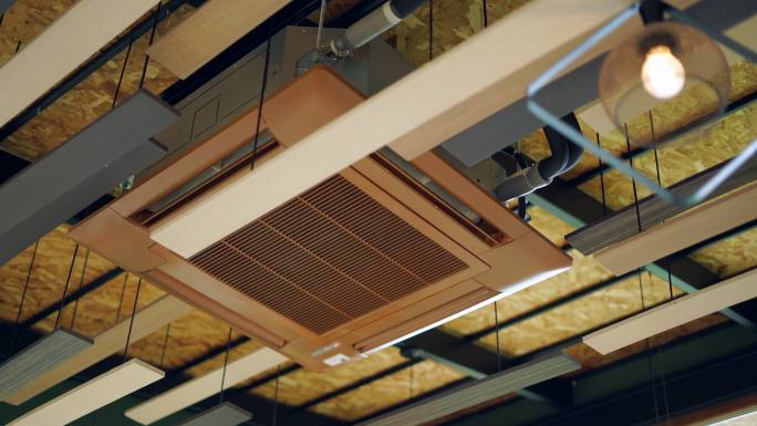 天花板上的空调中央空调中央空调安装空调安