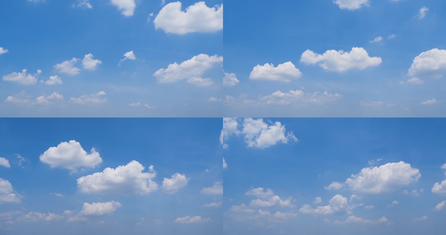 【4K天空】原创蓝天白云延时天空3206