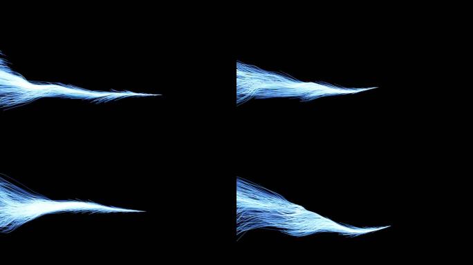 抽象辉光线（回路4k）-粒子流