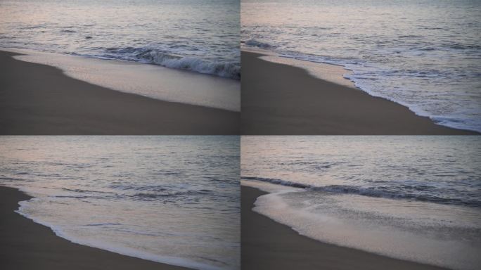 海水潮水海浪海滩沙滩浪花大海水浪波浪冲刷