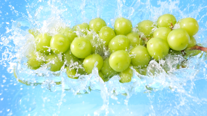 阳光玫瑰葡萄夏天新鲜水果