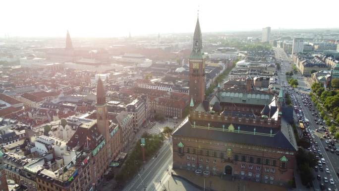 哥本哈根城市景观：市政厅