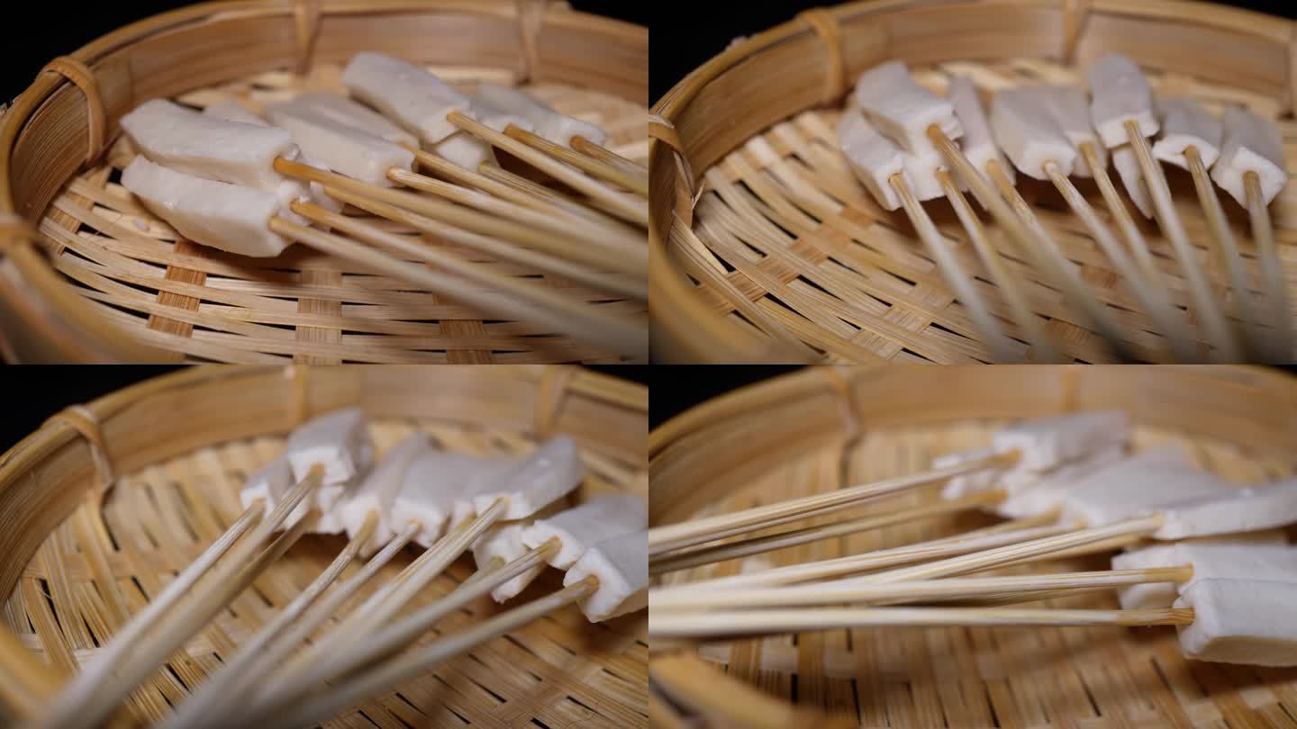 海鲜肠鱼豆腐串小串肉串钵钵鸡炸串烤串