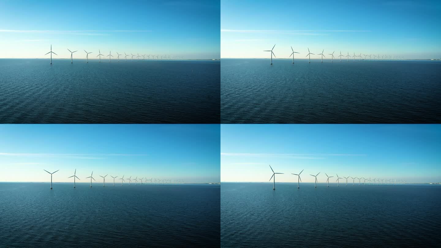 海上风力涡轮机碳达峰新能源日出