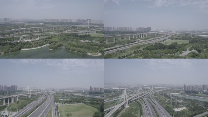 高铁动车铁轨交通中国速度进站行驶轨道城市