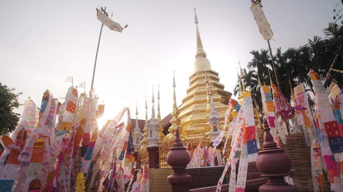 Wat Pan tao寺，清迈著名的地方