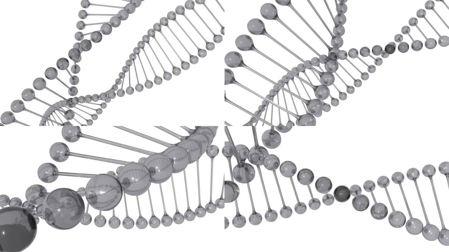 DNA螺旋模型双螺旋结构特效医疗领域