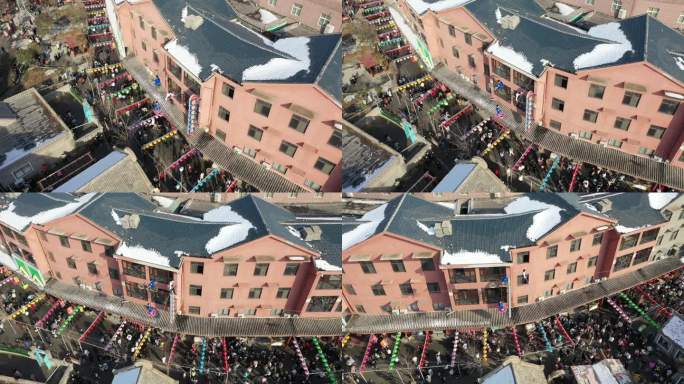 美丽乡村乡村振兴乡村旅游过年航拍