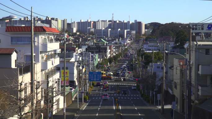 住宅区道路行驶通行