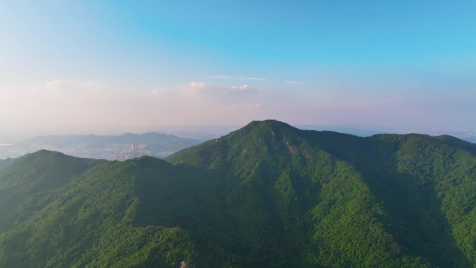 【4K正版】深圳阳台山森林公园城市景观