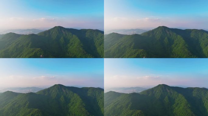 【4K正版】深圳阳台山森林公园城市景观
