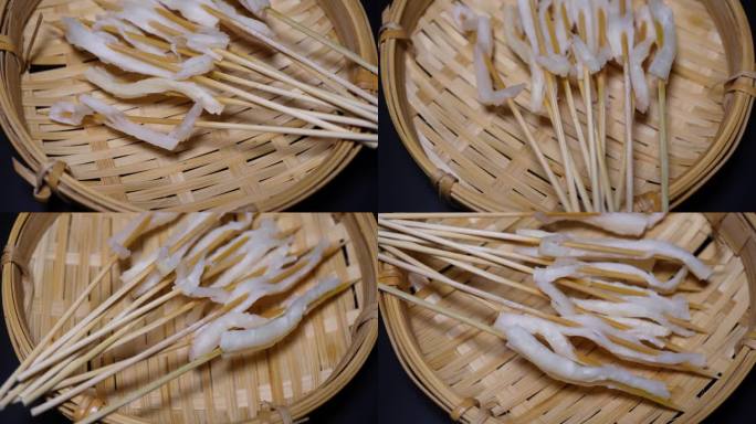 黄喉板筋串小串肉串钵钵鸡炸串烤串