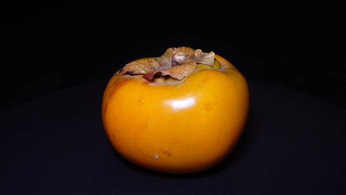 火晶柿子水果磨盘柿子