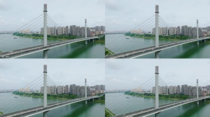 【正版素材】广西五象大桥航拍0235