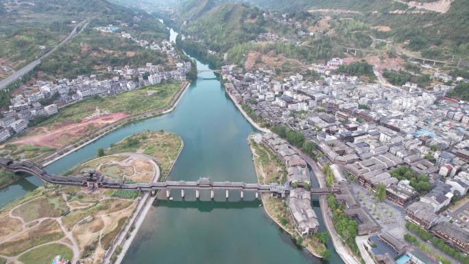 重庆山水黔江濯水古镇5A景区