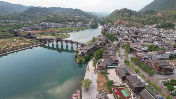 重庆山水黔江濯水古镇5A景区