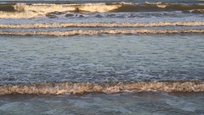 海水潮水海浪海滩沙滩浪花大海水浪波浪冲刷