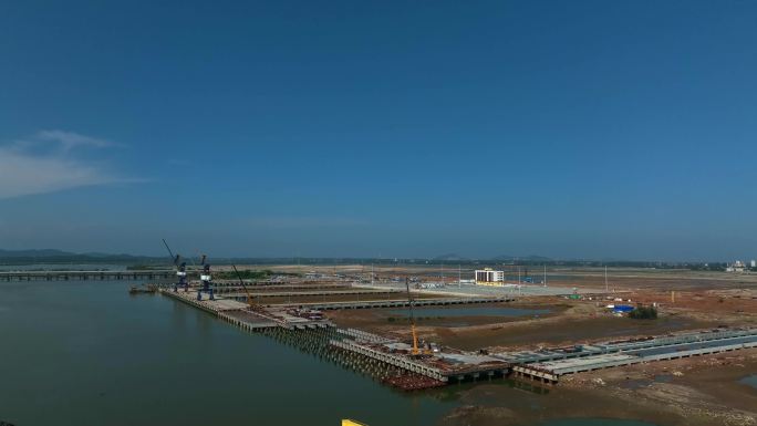 码头建设 港口建设 阳江港 港口