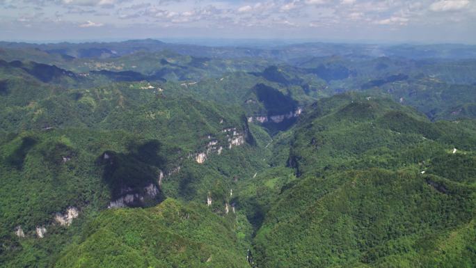 贵州山脉峡谷5k