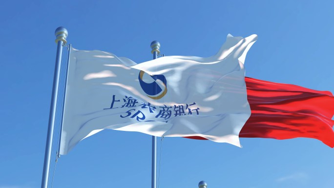 上海农商行旗帜