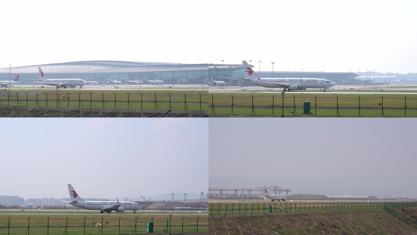 重庆江北机场T3飞机起飞